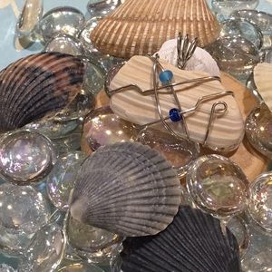 Outer Banks Seashell Pendant. Crafted with Care